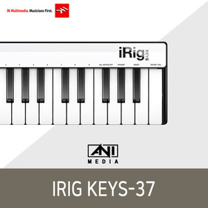 [IK Multimedia] iRig Keys -37 건반 유니버셜 미니 키보드 컨트롤러